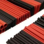 127Pcs Assorted Black & Red Shrink Tubing, 2:1 Pe Polyolefin Cable Sleeving, Automotive Wire Wrapping Kit, Industrial Electrical Interconnects - Image 6