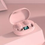 Fhrm Wireless In-Ear Headphones With Led Power Display - Long-Lasting Battery, Usb-C Charging, Soundproof Design For Sports, Commuting & Casual Wear - Sleek Black, White, Blue, Pink Options, Active Lifestyle Audio, Modern Headphone Design, Durable Plastic Casing - Image 7