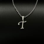 Stainless Steel Minimalist 26-Letter Pendant Necklace - Hip-Hop & Everyday Unisex Jewelry, Initial Gift For Women & Men, Durable Year-Round Wear, Necklace, Daily Wear Accessory, Modern Jewelry, Polished Finish - Image 28