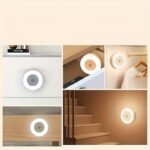 Touch-Activated Led Wall Light With Adjustable Color Temperature - Warm Yellow Light, Usb Rechargeable, Ideal For Bedroom, Living Room, Study, Indoor Lighting, Touch Control Light | Modern Decor Light | Touchactivated Lamp, Led Lights For Bedroom - Image 12