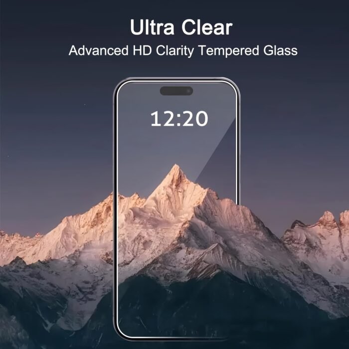 2Pcs Tempered Glass For Iphone 15 14 13 12 11 16 Pro Max Screen Protector For Iphone 14 15 16 Plus Glass - Image 3