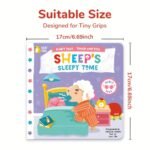 Sheep'S Sleepy Time Learning Books For Kids, Interactive Touch And Feel Books, Good Habit Formation Lift-The-Flap Book, Push, Pull And Slide, English Learning, Engaging Learning Books, Best Gift For Christmas, New Year, Ramadan, Birthdays, From Bear Tale - Image 2