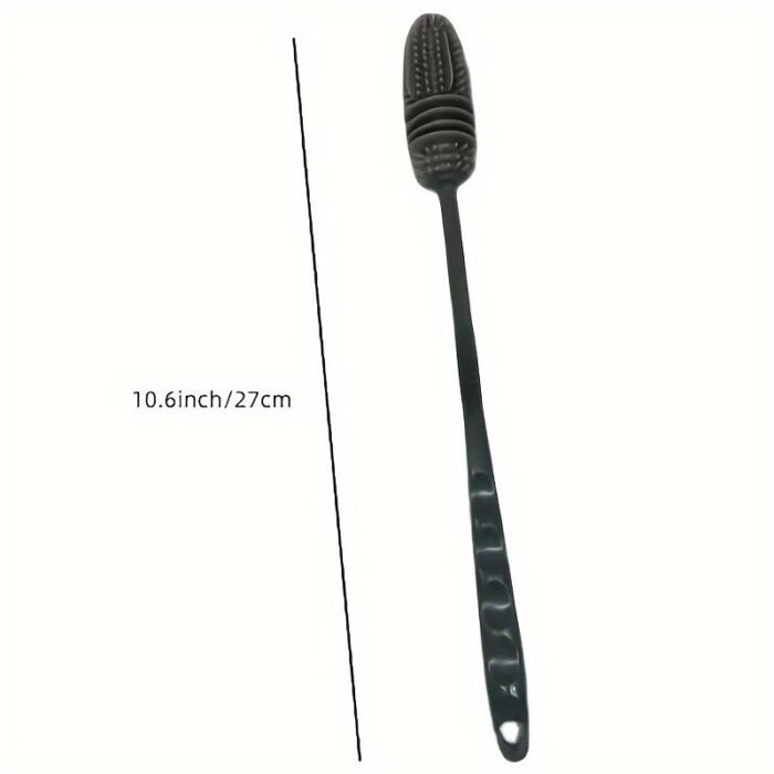 Versatile Long-Handled Silicone Brush For Cups & Bottles - Reusable, Ideal For Kitchen, Bathroom, Car Cleaning, Bathroom Cleaning Tools - Image 6
