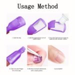 10 Pcs Nail Remover Plastic Nail Art Polish Soak Off Remover Nail Gel Polish Remover - Image 8