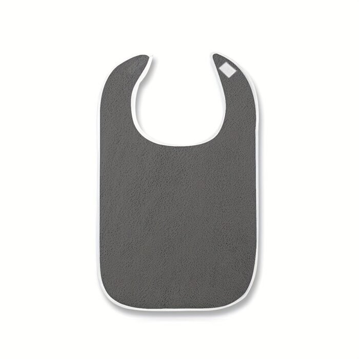 1Pc Or 4Pcs Light Blue Adult Bibs - Adjustable, Machine Washable Polyester Dining Cloth For Elderly Care, Design For Men And Women - Image 9