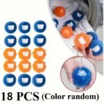 3/5/6Pcs Pet Hair Removal Laundry Balls - Time & Energy-Saving, Wrinkle Reduction, No Electricity Needed, Durable Polycarbonate, Ideal For Delicates & Heavy Duty Washes, Laundry Room Accessories, Playful Design, Smooth Texture - Image 5