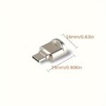 Dual Usb-C & Usb Card Reader For Sd & Tf Cards - High-Gloss Metallic Finish - 256Gb Capacity - Compatible With Macbook, Samsung Galaxy, Laptops & More, Portable Data Transfer|Sleek Metallic Design|Highgloss Finish - Image 4