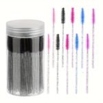 10Pcs/100Pcs Disposable Eyelash Brush Mascara Stick Makeup Brush Applicator Set For Extending Eyelashes And Eyebrow - Image 4
