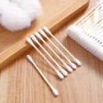 100/300/500/800Pcs Jiyan Premium Dual-Tip Swabs - Hypoallergenic, Lint-Free & Alcohol-Free Reusable Ear Cleaning & Makeup Applicator Sticks With Individually Wrapped Hygienic Packaging For Sensitive Light Beige - Image 22
