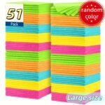 40Pcs/20Pcs/12Pcs/ 4Pcs Of Microfiber Cleaning Cloth 40Pcs Of Cleaning Rags For Housekeeping, Kitchen, Car, Reusable, 5 Colors Randomly Mixed, Unspecified Color (Green/Blue/Yellow/Orange/Pink) - Image 15