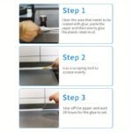 Premium Plastic Steel Mud Beauty Seam Glue/For Basin Rack, Shower Room, Sink Edge, Toilet, Bathtub, Floor Tile, Wall Tile, Tv Background Wall, Home Waterproof - Image 8