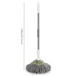 Hands-Free Self-Wringing String Mop For Easy Cleaning - Versatile Wet And Dry Rotary Mop For Living Room, Bedroom, Toilet, Kitchen, And Floor Surfaces - Image 4