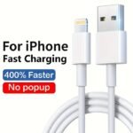1Pc/3Pcs For Iphone Charger Cable Lightning Data Cable, Original 100.58/201.17/304.8Cm Usb A Charging Cable Suitable For Iphone 13 12 11 Mini Pro Xr Xs Max X Se 8 7 6 Plus For Ipad Ipod For Airpods - White, Lightning To Usb Adapter, Lightning Charging Cable, Fast Charging Cable, Device Charging, Compact Connector, Tanglefree Wire, Reinforced Connector, Highquality Wire, Fast Charging Wire, Gadget Lovers, Mobile Accessories, Portable Accessory, Lightweight Wire, Ofc Cable Construction, Durable