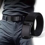Adjustable Men'S Belt Fashionable Men'S Belt - Adjustable Strap, Durable Construction, Fashionable Design - Ideal For Outdoor Training, Cargo, Casual Pants
