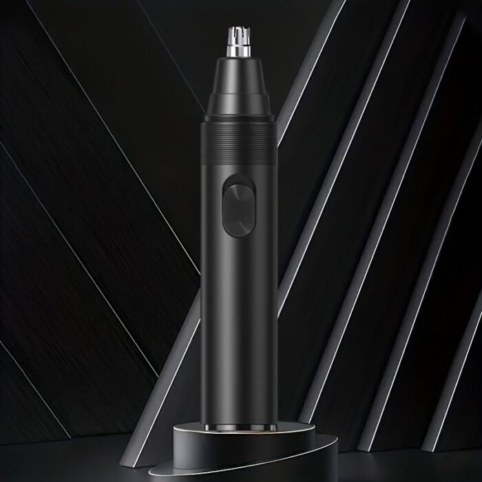 1Pc Nose Hair Trimmer, Professional Painless Nose And Ear Hair Trimmer For Women Men, Stainless Steel Head Nose Hair Remover, Battery Powered Nose And Ear Hair Trimmer - Image 8