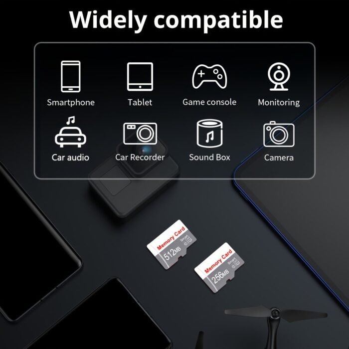 1Pc Memory Card 1Gb 512Mb 256Mb 128Mb 64Mb, Small Capacity Flash Tf Card, Memory Tf Card For Tablet/Camera/Mobile Phone/Laptop/Pc/Car Audio/Game Console/Audio -Store Your Files Securely! - Image 2