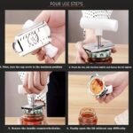 1Pc Effortlessly Open Cans And Bottles With Stainless Steel Opener - Perfect For Restaurant And Hotel Kitchens. - Image 10