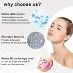 Hydrating Pink Under Eye Mask Hydrogel Moisturizing Under Eye Patches For Women And Men - Image 2