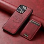 2-In-1 Detachable Phone Case Compatible With Wireless Charging Magnetic Card Holder Wallet Rear Cover Can Stand For Iphone 15Promax 15Plus 14 13 12 Black/Brown/Blue/Khaki/Red - Image 10