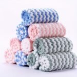 10Pcs/Set The Kitchen Rag Is Free Of Oil, Super Strong Washing Water, Thickened Towel, And The Color Is Delivered Randomly - Image 3
