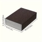4Pcs Diamond Sanding Block Set - Coarse To Ultra Fine Grit, Wet/Dry Dual-Use, Washable & Reusable, For Woodworking, Furniture Polishing, Metal Rust Removal - High-Density Emery Sponge Pads, Woodworking Tools - Image 2