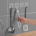 10Pcs Transparent Hooks Multi-Purpose Wall Hook Strong Suction Cup Sucker Wall Hooks Hanger For Kitchen Bathroom, Utility Hooks - Image 6