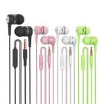 8 Ppack Earphones Featuring A Microphone, Noise-Canceling In-Ear Design, Strong Bass, High-Definition Sound, Compatible With For Iphone, Ipod, For Ipad, Mp3 Players, For Samsung Devices, And Most Wired Headphones With A 3.5Mm Jack. - Image 3