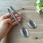 10/20Pcs Stainless Steel Rose Spoons Flatware Set For Wholesale Digging Watermelon And Fruit, Iron Spoons For Takeaway Gifts, Home Stall Spoons, Suitable As Gifts, Both For Household And Commercial Use, For High-End Restaurants - Image 4