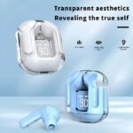 Transparent Wireless Tws Earbud Headphones, High-Fidelity Stereo Sound, Touch Control Media, Noise-Cancelling Voice Call, With Type-C Charging Case, For Exercise, Running, Gaming, Calls, Compatible With Smartphones, Tablets, Laptops, 150Mah Lithium Polymer Battery, Usb Charging, 2.5-5W Power Range, Closed-Back Earphones With Condenser Mic, No Quick Charge - Image 8