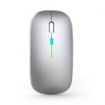Wowssyo Wireless Gaming Mouse, Ergonomic Right-Handed, Silent Backlit, Trackball Movement, Usb Rechargeable, With Dual Mode 2.4G & 5.1, For Laptop & Ipad, Battery Powered With Glitter Animal Print - Image 15