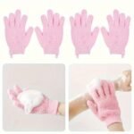 Exfoliating Shower Gloves For Deep Cleansing & Massage - Body Scrubber, Removes Dead Skin & Dryness - Image 10