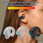 Wireless Earbuds With Long Battery Life, Universal Phone Control, Voice Call Noise Reduction - Wireless Earphones For Sports With Button Volume Control, Crystal Microphone, 45Mah Lithium Polymer Battery, Suitable For All Smartphones