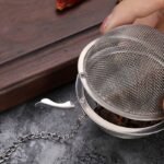 1Pc Stainless Steel Spice Infuser Ball With Chain - Fine Mesh Strainer For Tea, Herbs, And Broth - Perfect For Cooking, Brewing, And Hot Pot Seasoning, Tea Brewing Accessory | Functional Kitchenware | Easy Retrieval Chain, Tea Infuser - Image 5