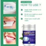 Teeth Whitening Powder, Tooth Cleaning Powder, Fresh Mint Flavor, Effective Shine And Deep Cleaning Toothpowder - Image 8