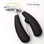 1Pc G31 Professional Nail Clippers, Modern Style, Stainless Steel Blade, Concave Edge, Wide Opening, Anti-Splash, Long Handle, Curved Cuticle Trimmer For Thick Toenails, Unscented, Suitable For Men And Elderly - Image 3