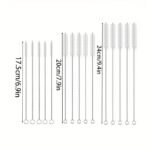 5/10/20/50Pcs, Extra Long Pipe Cleaning Brush, Stainless Steel Bottle Brush, Keyboard, Small Pipe, Cleaning Tool, Mini Micro Bottle, Gap Brush, Soft Hair Straw Brush, Soft Long Brush, Water Bottle Cleaning Brush, Drinking Water Straw, Essential Cleaning Accessories - Image 4