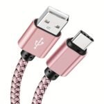2.4A Fast Charge Usb-C Cable - Durable Nylon Braided, Long Cord For For Ultra/S23+/S22/S22+/S21 & More - Image 9