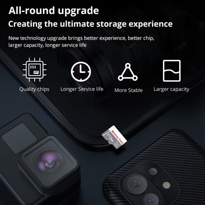 1Pc Memory Card 1Gb 512Mb 256Mb 128Mb 64Mb, Small Capacity Flash Tf Card, Memory Tf Card For Tablet/Camera/Mobile Phone/Laptop/Pc/Car Audio/Game Console/Audio -Store Your Files Securely! - Image 4