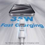 2Pcs, For Lightning Female To Usb C Male Adapter, Only Applicable For Charging And Data Transfer - Image 6