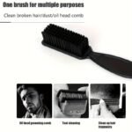 1Pc/2Pcs Beard Comb, Hair Cleaning Brush, Barber Neck Duster, Hair Removal Comb Hair Styling Hairdressing Tools - Image 9