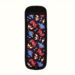 1Pc Durable Neoprene Ice Pop Holder Pouch - Colorful Patterns Including Leopard, Floral, And Geometric Designs - Shatterproof Kitchen Accessory For Halloween, Christmas, Valentine'S, Thanksgiving, & Graduation - Image 9