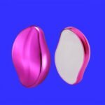 1Pc Painless Hair Removal For Women - Waterproof Manual Crystal Glass Epilator, Reusable & Washable, Oval-Shaped With Ergonomic Handle In White, Pink, & Black - Ideal For Smooth Body Skin - Image 3