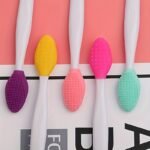 1Pc Pink Silicone Nose Brush - Dual-Sided Soft Exfoliating & Massaging Facial Cleaner, Blackhead Removal Tool For Smooth Skin, Formaldehyde-Free, Ideal For Men & Women'S Home Care - Image 7