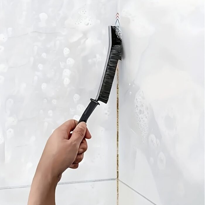 Shower Cleaning Brush For Bathrooms - A Long-Handled Scrubbing Brush Suitable For Use In Bathrooms, Kitchens, Toilets, And Outdoors, Featuring Stiff Bristles For Effective Cleaning, A Non-Electric Manual Cleaning Tool. - Image 3