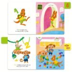 The Initial Day At School, Books For Kids Aged 1-5 Focusing On Numbers And Addition, Featuring Cartoon Illustrations, Easy To Clean, Suitable For Family Education, Perfect As Gifts For Christmas, New Year, And Birthday Parties. - Image 4