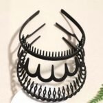 2/3/4/5Pcs Hair Scrunchies With Teeth, Anti-Slip Headbands For Washing Face And Styling, Hair Accessories - Image 26