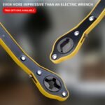 1Pc Heavy-Duty Metal Tire Jack Wrench With 360? Rotating Knob, Rust Resistant Long Handle Scissor Jack For Motorcycles, Suvs & Vehicles - Effortless Disassembly & Installation Tool, Auto Workshop Essentials | Ergonomic Handle Design | Robust Construction, Tire Wrench - Image 11