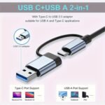 8-In-1 Usb Hub With Audio Jack, Multi-Port Adapter For Tablets, Usb-Powered, 5V Operating Voltage, Compatible With Tablets - Image 6