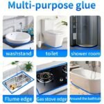 Premium Plastic Steel Mud Beauty Seam Glue/For Basin Rack, Shower Room, Sink Edge, Toilet, Bathtub, Floor Tile, Wall Tile, Tv Background Wall, Home Waterproof - Image 9