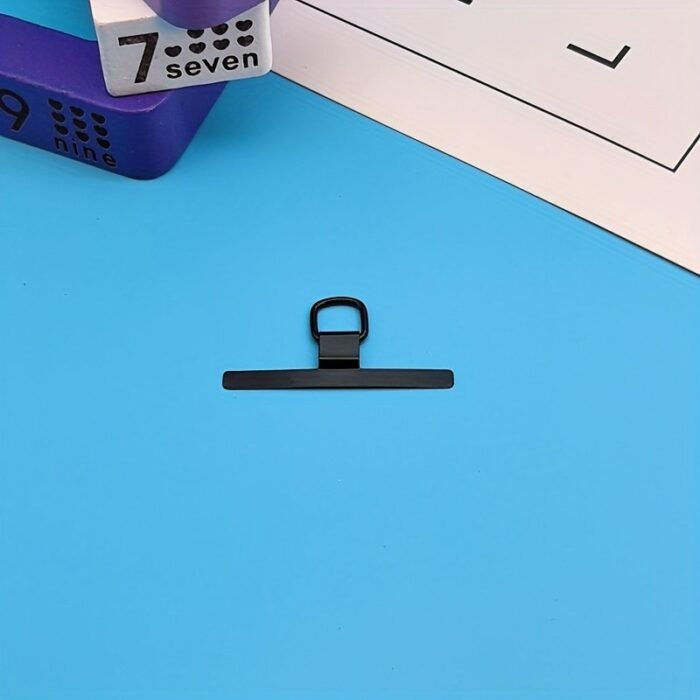 1Pc Stainless Steel Lanyard Connector, Mobile Phone Anti-Loss Tether Patch Gasket For Phone Case - Durable And Secure Accessory - Image 3